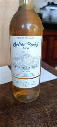 Lounais-Ranska Côtes-de-bergerac Château Rudelle 2004
