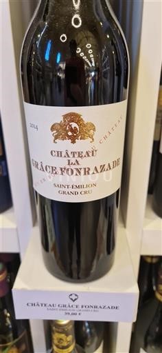 Bordeaux Saint-Émilion Grand Cru Château La Grâce Fonrazade 2014