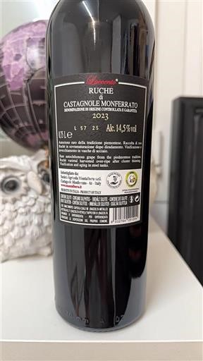 Piemonte Ruché di Castagnole Monferrato Laccento 2023