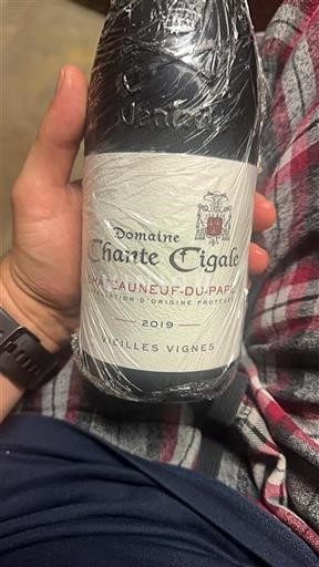 Rhône Valley Châteauneuf-du-Pape Domaine Chante Cigale Vieilles Vignes 2019