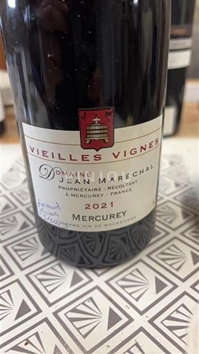 Borgogna Mercurey Domaine Jean Maréchal Vieilles Vignes 2021