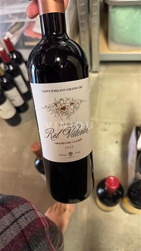 Vin Rouge sec Château Rol Valentin 2022 France Bordeaux Saint-Émilion Grand Cru Grand Cru