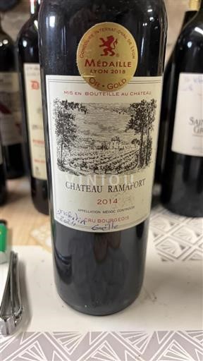 Bordeaux Médoc Cru Bourgeois Château Ramafort 2014