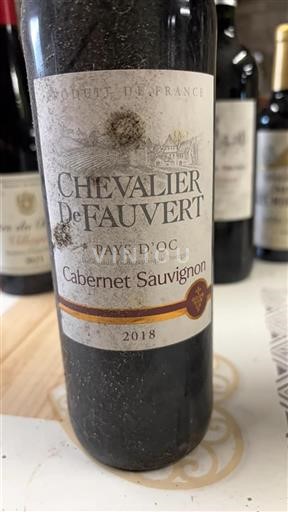 Linguadoca e Rossiglione Paese d'Oc Chevalier De Fauvert Cabernet Sauvignon 2018