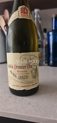 Burgund Chablis Premier Cru Laurent Tribut Beauroy 2020