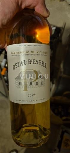 Sudoeste Pacherenc-du-vic-bilh Ostau Estile 2019