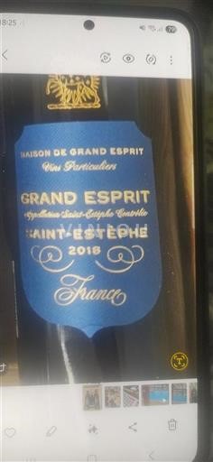 Bordeaux Saint-Estèphe Maison de Grand Esprit Grand Esprit 2016
