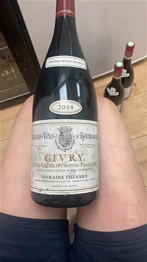 Burgundy Givry Premier Cru Domaine Thenard Clos du Cellier aux Moines - Premier Cru 2014
