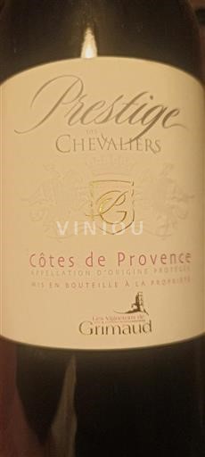 Provence Côtes de Provence Les Vignerons de Grimaud Prestige des Chevaliers Non-Vintage
