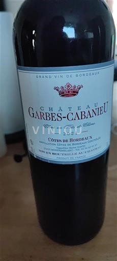 Bordeaux Côtes-de-Bordeaux Château Garbes-Cabanieu 2021