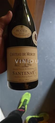 Borgoña Santenay Château Mercey 2012