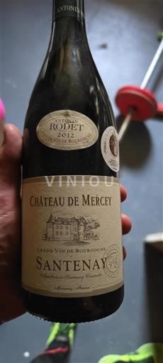 Borgoña Santenay Château Mercey 2012