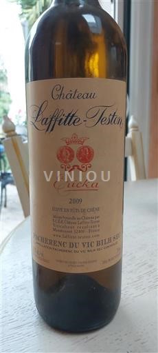 Sud-Ouest Pacherenc-du-vic-bilh Château Laffitte-Teston Ericka 2009