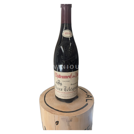 Rhônen laakso Châteauneuf-du-Pape Domaine Vieux Télégraphe La Crau 2010