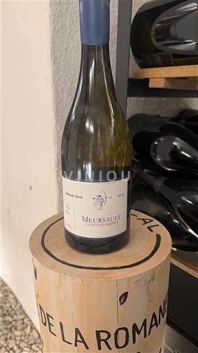 Vin Blanc sec Clos des Ambres Arnaud Ente 2015 France Bourgogne Meursault