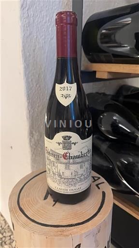 Vin Rouge sec Domaine Claude Dugat 2017 France Bourgogne Gevrey-chambertin