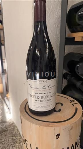 Bourgondië Vosne-Romanée Premier Cru Domaine Méo-Camuzet Aux Br%c3%bbl%c3%a9es 2017