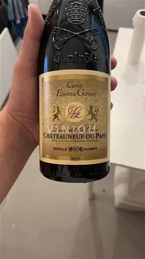 Vin Rouge sec Etienne Gonnet Famille Gonnet 2023 France Vallée du Rhône Châteauneuf-du-pape