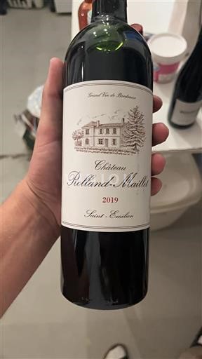 Bordeaux Saint-Émilion Château Rolland-Maillet 2019