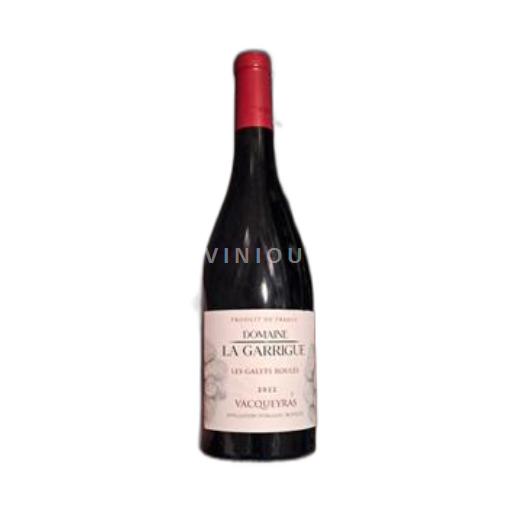 Údolí Rhôny Vacqueyras Domaine La Garrigue Les Galets Roulés 2022