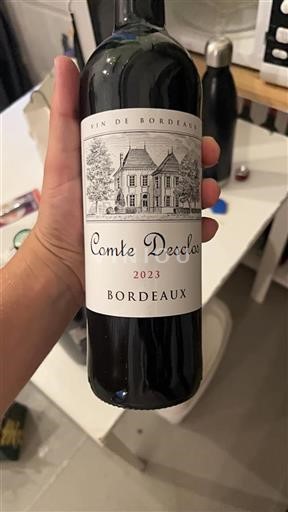 Bordeaux Comte Desclos 2023