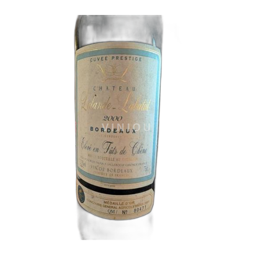 Bordeaux Château Lalande-Labatut Prestige 2000