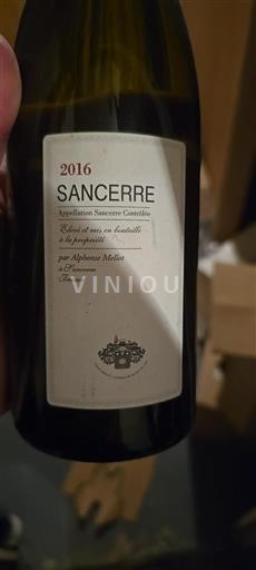Dolina Loare Sancerre Alphonse Mellot 2016