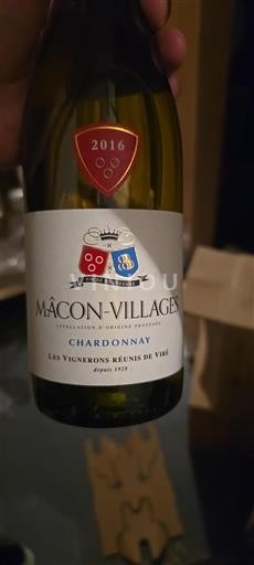 Burgundy Mâcon and Mâcon-Villages Les Vignerons Réunis de Viré 2016