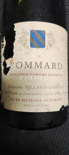 Bourgogne Pommard Domaine Billard-Gonnet 2000