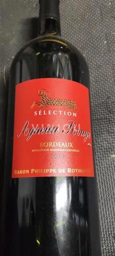 Bordeaux Baron Philippe de Rothschild Sélection Agneau Rouge 2012
