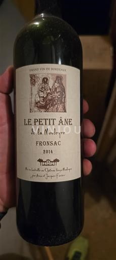 Bordeaux Fronsac Château Vieux Mouleyre Le Petit Âne 2014