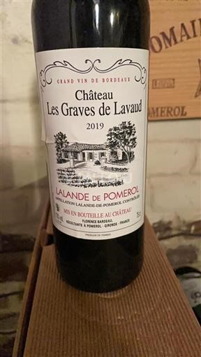 Bordeaux Lalande-de-Pomerol Château Les Graves de Lavaud 2019