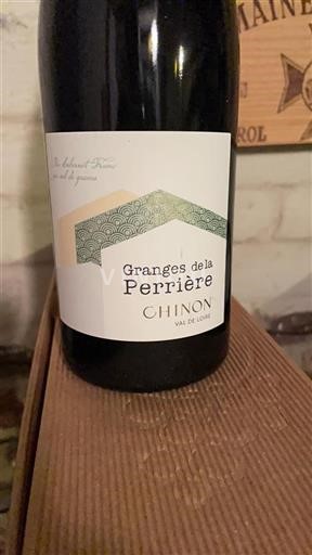 Loiredalen Chinon Granges de la Perrière Icke årgångsbetecknad