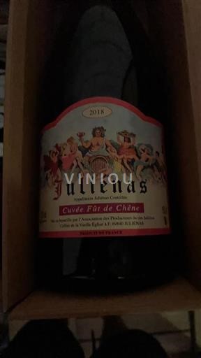 Beaujolais Juliénas Association des Producteurs du cru Juliénas Fût de Chêne 2018