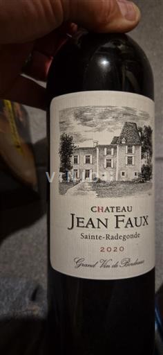 Bordeaux Bordeaux supérieur Château Jean Faux 2020