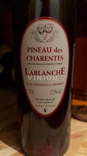 Poitou-Charentes Pineau-des-charentes Lablanché Non Millésimé
