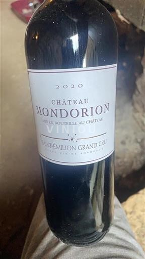 Bordeaux Saint-Émilion Grand Cru Château Mondorion 2020