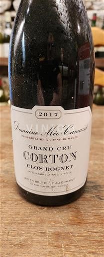 Bourgogne Corton Grand Cru Domaine Méo-Camuzet Clos Rognet 2017
