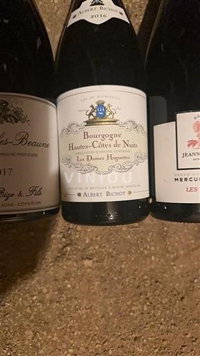 Burgundsko Hautes Côtes de Nuits Albert Bichot Les Dames Huguettes 2016