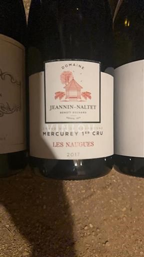 Bourgondië Mercurey Premier Cru Jeannin-Naltet Les Nauges 2017