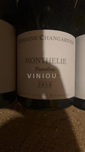 Borgogna Monthélie Domaine Changarnier Pierrefitte 2018