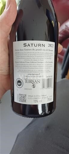 Lounais-Ranska Tursan Les Vignerons de Tursan Saturn 2022
