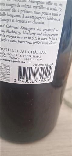 Bordeaux Non specificato Château Roquefort Senza annata