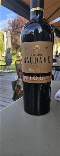 Sud-Ovest Fronton Domaine Baudare Petit degré 2023