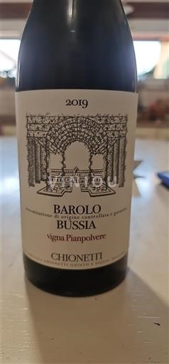 Piemonte Barolo Chionetti vigna Pianpolvere 2019