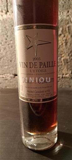 Jura L'Étoile Domaine Geneletti 2005