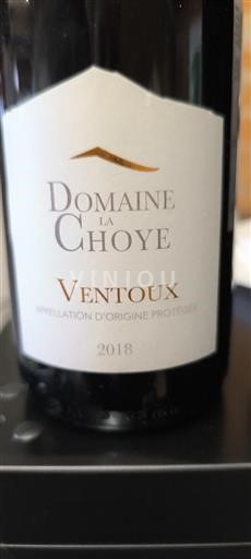 Údolí Rhôny Ventoux Domaine La Choye 2018