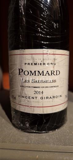 Bourgogne Pommard Premier Cru Vincent Girardin Les Saussilles 2014