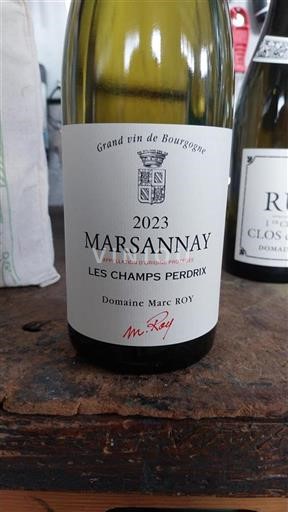 Burgundy Marsannay Domaine Marc Roy Les Champs Perdrix 2023