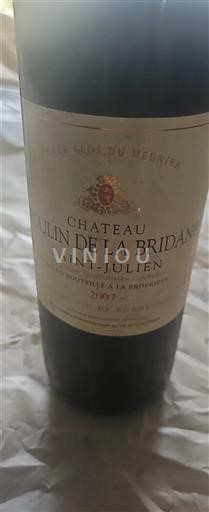 Bordeaux Saint-Julien Château Moulin de La Bridane Clos du Meunier 2007